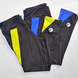 Necessity Set of 2 pair black yoga leggings M